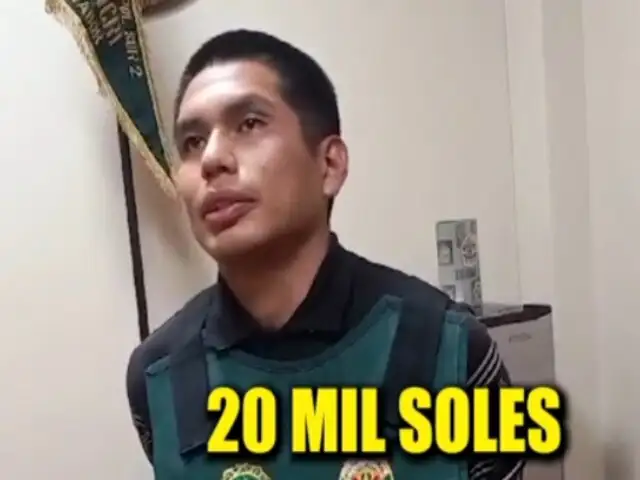 Ladrón que participó en asalto a Caja Huancayo en VES revela que recibió 4 mil soles de lo robado