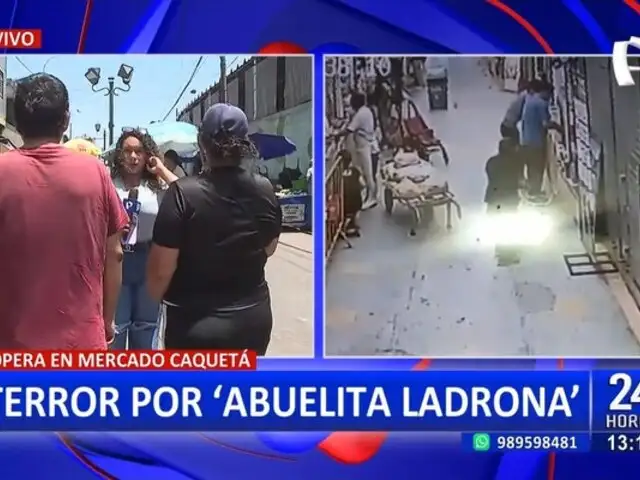 SMP: Abuelitas ladronas siembran terror entre los comerciantes del mercado Caquetá
