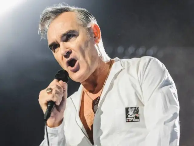 Morrissey cancela su visita al Perú por problemas de salud