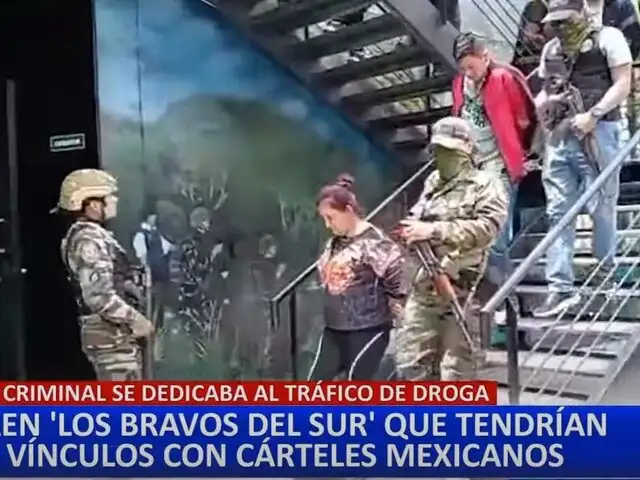 Caen ‘Los Bravos del Sur’ dedicados al tráfico de drogas y vinculados a cárteles mexicanos