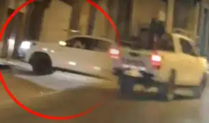 “Marcas” encañonan a hombre y le roban su camioneta en Chosica