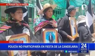 Tras fallecidos en protestas: PNP no participaría en fiesta de la Candelaria en Puno