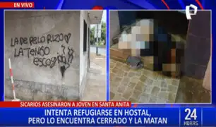 Santa Anita: sicarios asesinan a mujer que intentó esconderse en hostal
