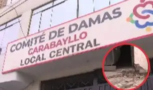 Terror en Carabayllo: sujeto encapuchado deja artefacto explosivo en comité de damas