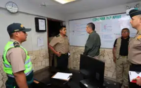 Ministro del Interior supervisó comisarías y sedes policiales en Lima