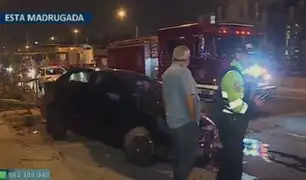 Accidente en Pueblo Libre: chofer pierde el control de su vehículo y choca en av. La Marina