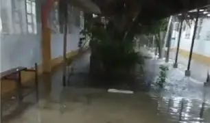 Tumbes: intensas lluvias inundan viviendas y varios ambientes del Hospital Regional JAMO