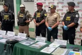 Surco: delincuentes capturados habrían planeado asaltar hasta cinco bancos