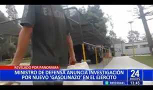 Jorge Chávez: titular del MINDEF anuncia investgación por el nuevo caso de Gasolinazo