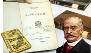 BNP realza figura de Ricardo Palma al cumplirse 191 años de su natalicio