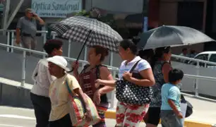 Lima continuará registrando temperaturas elevadas hasta marzo, advierte Senamhi