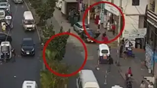 Chorrillos: ataque de sicarios deja dos heridos cerca a Mercado San José