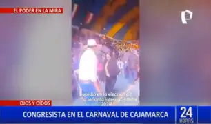 Congreso: Edith Julón llega a Cajamarca para gozar de los carnavales