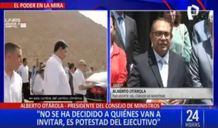 Otárola sobre invitación de gobernador de Junín a Maduro: “Sus declaraciones fueron malinterpretadas”