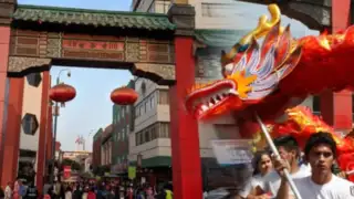 Centro de Lima: así se celebró desfile del dragón por llegada del Año Nuevo Chino