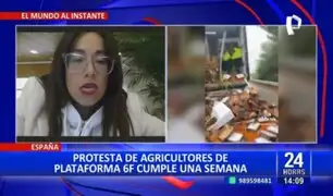 España: Transportistas se suman a manifestaciones agrícolas