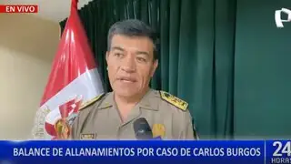 Caso Carlos Burgos: allanan 11 inmuebles vinculados a exalcalde de SJL
