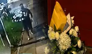 Delincuentes dejan un arreglo fúnebre y balas en casa de empresario en Miraflores