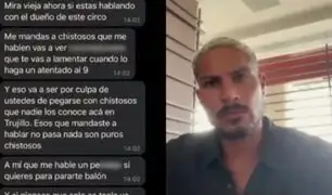 Paolo Guerrero explica las razones por las que no jugará en la UCV: muestra chats de extorsiones