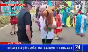 Cajamarca: impiden que imitador de Joaquín Ramírez participe en carnavales