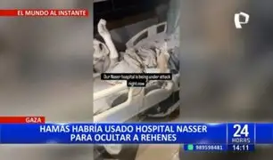 Gaza: Hamás habría usado hospital Al Nasser para ocultar rehenes
