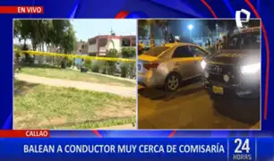 Callao: conductor es baleado cerca de una comisaría por presunto ajuste de cuentas