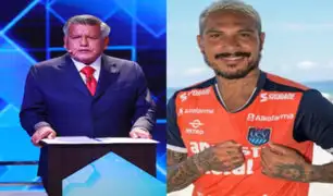 César Acuña sobre Paolo Guerrero: “Espero que no este tomando como pretexto las llamadas para que juegue en Alianza”