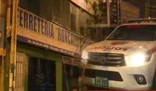 Dejan bomba molotov frente a caseta de serenazgo en Surquillo
