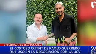 Paolo Guerrero: descubre cuánto costó el outfit usado por el ‘Depredador’ en sus reuniones con los Acuña