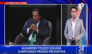 Alejandro Toledo seguirá recluido en Barbadillo pese a pedido de liberación