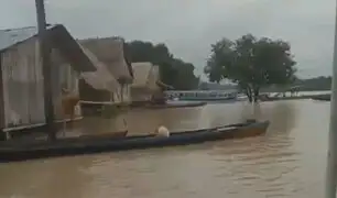 Inundaciones afectaron casas y cultivos: Más de 1500 damnificados dejan desbordes de ríos en Ucayali