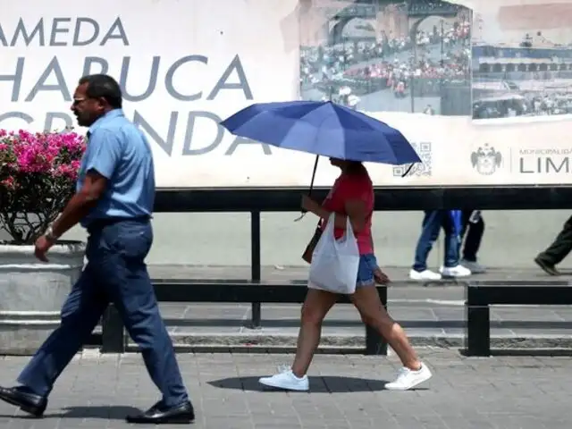 Senamhi advierte: Lima presentará temperaturas de hasta 35°C durante la próxima semana
