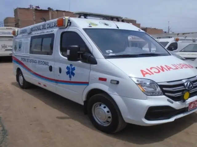 Diresa Callao pagó S/ 4 millones por 11 ambulancias que incumplen especificaciones técnicas