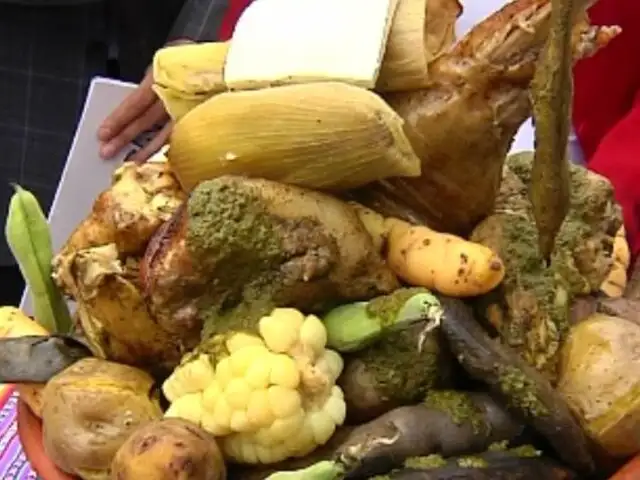 ¡La gastronomía peruana está de fiesta!  Hoy se celebra el Día de la Pachamanca