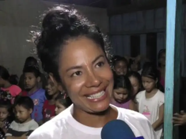 Ysabel Sevillano dirige coro infantil en zona “olvidada” de Iquitos: “quiero que sean profesionales”