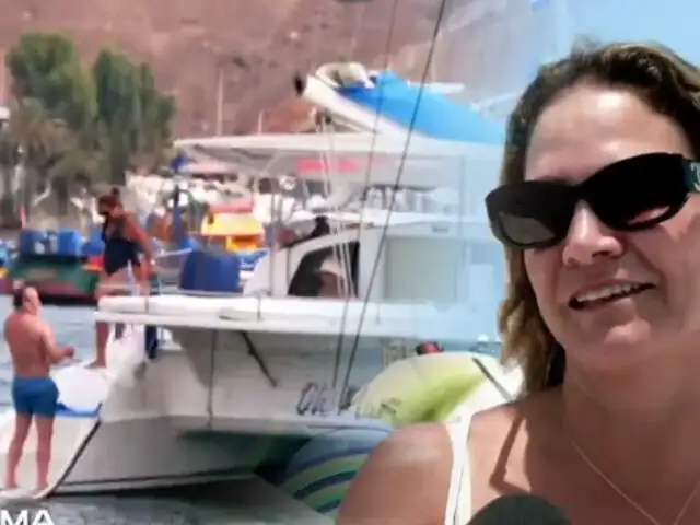 ¡Exclusivo! Aventura en yate y catamarán: limeños huyen del calor en altamar