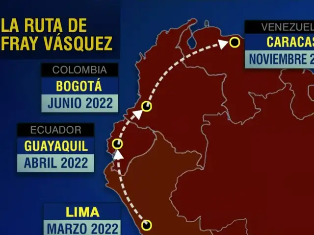 Fray Vásquez: esta es la ruta que siguió el sobrino de Pedro Castillo para refugiarse en Venezuela