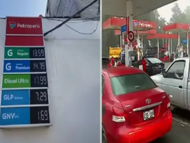 ¡Atención, conductores! Reducen precios de combustibles de Petroperú en grifos