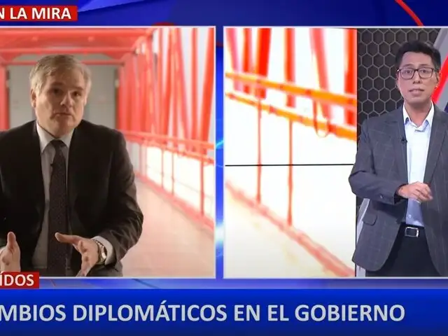 Gobierno anuncia cambios diplomáticos en representaciones peruanas en el extranjero