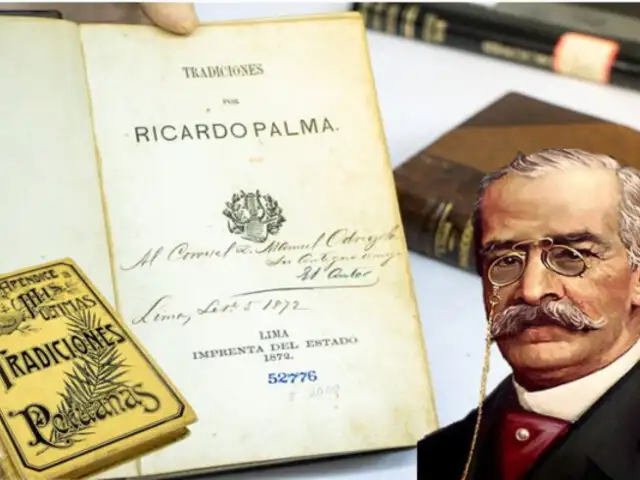 BNP realza figura de Ricardo Palma al cumplirse 191 años de su natalicio