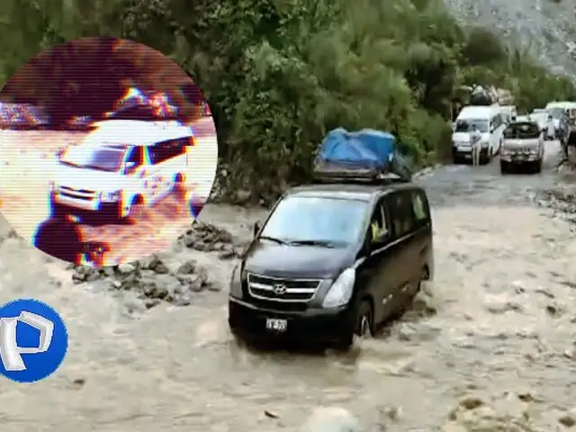 Huaico deja varados a vehículos y transeúntes por más de 5 horas en Huancayo