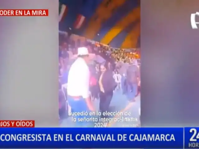 Congreso: Edith Julón llega a Cajamarca para gozar de los carnavales