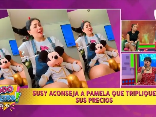 Susy Díaz aconseja a Pamela Franco: "Factura el doble o el triple, te van a pagar"