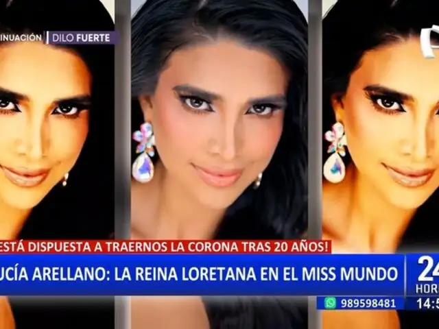 Lucia Arellano: La reina que busca traer la corona del Miss Mundo a Perú