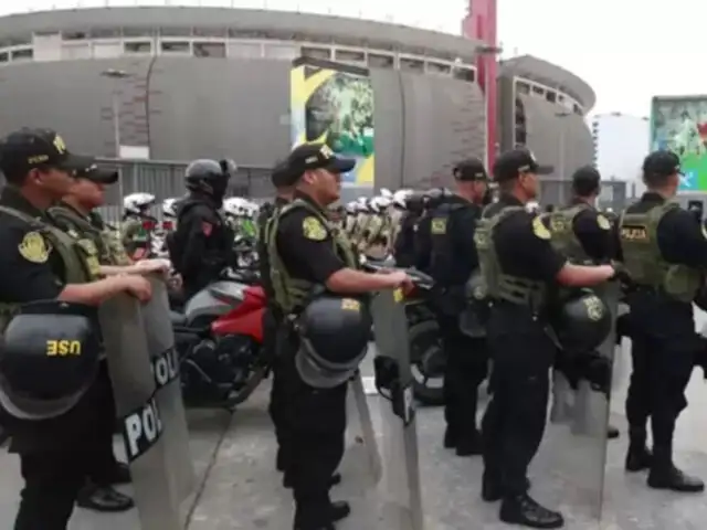 Alianza Lima vs. Universitario: 1800 policías brindarán seguridad durante clásico en el Estadio Nacional