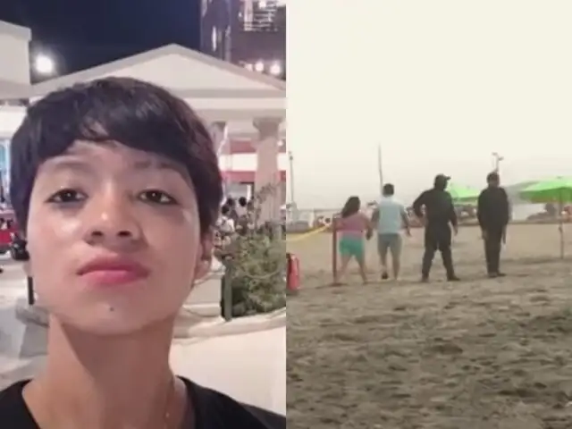 VES: adolescente desaparece en playa Venecia tras ser arrastrada por el mar