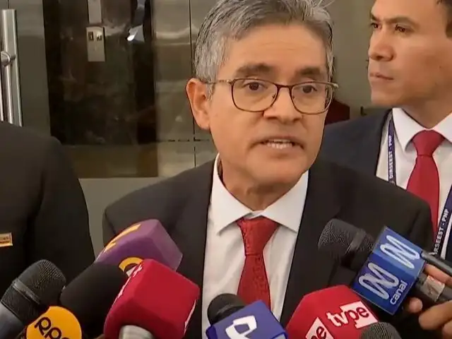 Fiscal José Domingo Pérez: “No acudiré al Poder Judicial para suspender investigaciones”