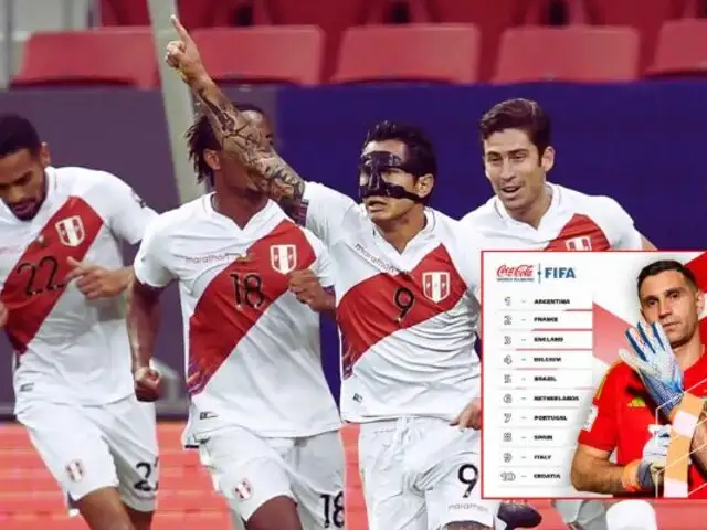 Perú sigue fuera del top 30 mundial pero mejoró en posición en el ranking FIFA