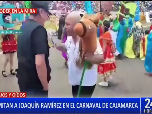 Cajamarca: impiden que imitador de Joaquín Ramírez participe en carnavales