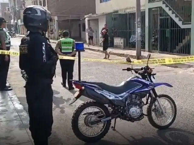 Sicarios matan policía de diez balazos a pocos metros de su casa en Comas